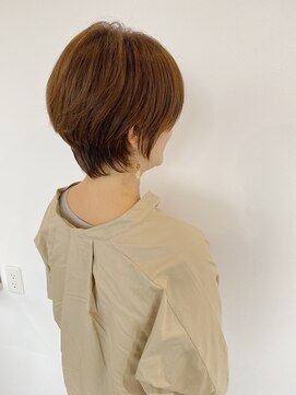 シロ 延岡店(SIRO) 【大人女性ショートボブ耳掛け】シロ延岡美容室ヘッドスパ