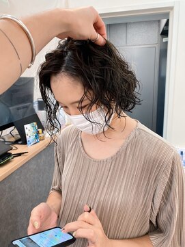 ロウバイレボ 柏(lou by revo) ショートボブ/ミニボブ/マッシュ/切りっぱなし/柏駅