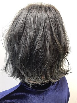 ウィル 野田阪神店(WiLL) 【WiLL野田阪神】切りっぱなしボブの外ハネアッシュ☆