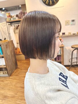 ワン エイティー ディグリース 恵比寿(180°One Eighty Degrees.) ボブ/大人ボブ/ナチュラルボブ/20代/30代/透明感/垢抜けボブ