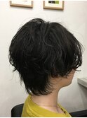 ショートヘアー/ふんわりカール/ラウンドマッシュ
