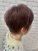 ソマル(so.maru)&nbsp;ショート×白髪ぼかしピンクカラー