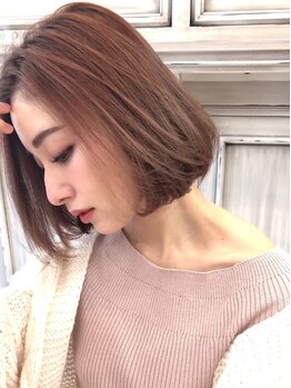 アンジュ ヘアー(Ange hair)の写真/【金山】白髪が気になり始めた方へ…★グレイカラーでもオシャレな色味が楽しめると大人女性から大好評◇