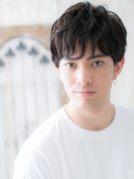 モッズヘアメン 札幌月寒店(mod's hair men) ラフなニュアンスパーマ/くせ風ラウンドマッシュk札幌月寒