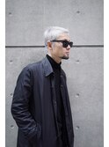 大人男子のブリーチカラー