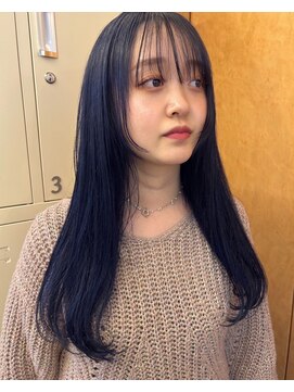 パーク 福岡天神西通り店(parc) ネイビーブルー ブルーカラー ネイビーカラー