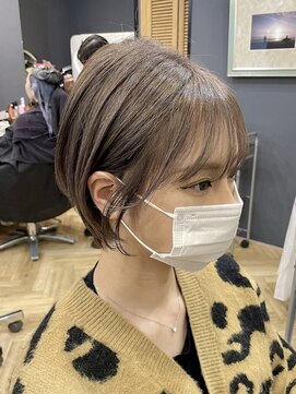 アルター(aL ter) 《ミルクティーベージュ×ショート》/ショートボブ/鎌取/林愛華