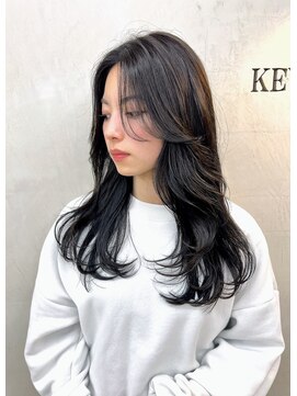 キイ ギンザ(k.e.y GINZA) 韓国風ロングレイヤー3