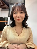 オリジンアド(ORIGIN+)&nbsp;前髪/顔まわり ミディアム/greige