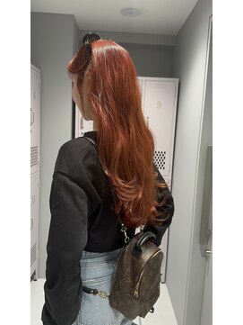 ヴァイス 新宿店(VAICE) 大人のハイトーンカラー/オレンジベージュ