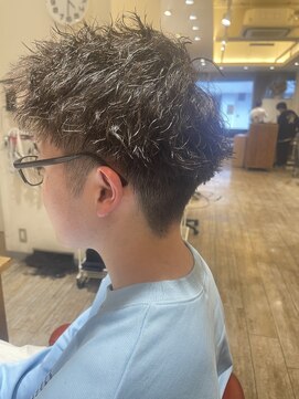 ブロッサム ひばりヶ丘(Blossom) スパイラルパーマツイストパーマアップバング