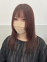 ゴウトゥデイシェアサロン 町田店(GO TODAY SHAiRE SALON)&nbsp;チェリーブラウン×レイヤー【町田】