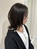 《低ダメージで美髪へ☆》カラー＋ケラスターゼトリートメント￥14300→￥11440