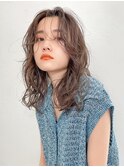 【Unami】無造作ロングパーマ　大楽