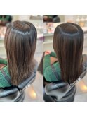 【ONE HAIR】ONEHAIR式艶髪特化縮毛矯正☆