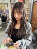 【土日祝限定♪韓国レイヤー】カット＋トレンドカラー￥9900/韓国レイヤー