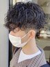 メンズカット+波巻きパーマ￥11000[茂原駅/ツーブロック/メンズマッシュ/眉毛]