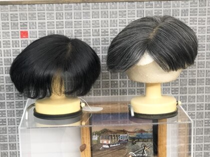 メンズウィッグ ハタノの写真
