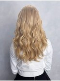 顔周りレイヤーロング美髪韓国ヘアおくれ毛_ba543031