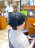 韓国風センターパート／メンズパーマ