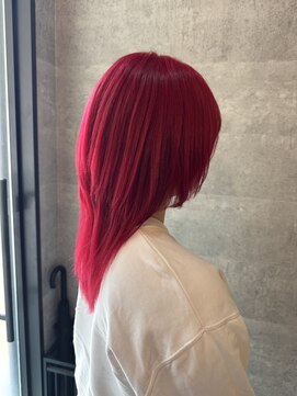 ブレイブ ヘアデザイン(BRaeVE hair design) チェリーレッド