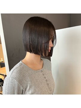 ヘアーエスクールシーユー 枚方T-SITE店(hair S.COEUR×Cu) ボブ