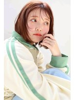 ヘアーゼロ 南新町(HAIR ZERO)&nbsp;オレンジボブ