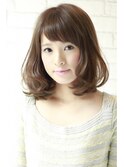 ［K-two銀座］重めバングで目力&小顔度UPピュアフェミニンミディ