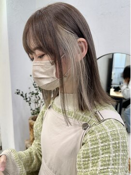 キラ 静岡(KILLA) ハイライトカラー/くびれヘア/レイヤーボブ[静岡/ダブルカラー]