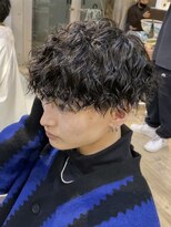 フィフス 大分(fifth)&nbsp;大分ツーブロック刈り上げマッシュツイストスパイラルパーマ