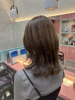 ロンドアベニール 北千住(Lond avenir)&nbsp;暗めカラー/レイヤーカット/マロンベージュくすみベージュ北千住