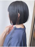 【morio原宿】丸みボブ 似合わせカット 黒髪