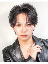 オーシャントーキョー ホワイト 原宿(OCEAN TOKYO WHITE)&nbsp;シースルーセンターパートニュアンスセンターパートダウンパーマ