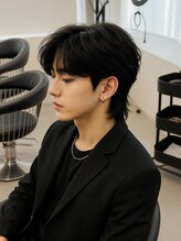 ヌードルバイコア(noodle by CoRe.gn)&nbsp;韓国風ウルフマッシュラフパーマ