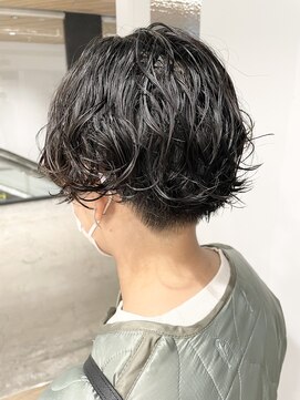 モリオフロムロンドン 松戸店(Morio from London) 【松戸 松田】刈り上げショート パーマ 冬