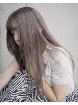 メゾン(Maison)&nbsp;ミルクティベージュ【ブリーチ/ダブルカラー/カラー/甲府】