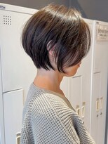 バランス ヘアーアンドアイラッシュ 野田店(balance.)&nbsp;丸みショートボブ