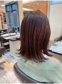 髪質改善/顔周りレイヤーカット/グレージュ[千葉/千葉駅]