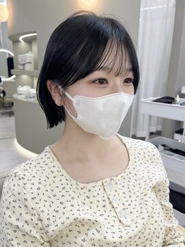 アイドットプラスサッポロ 札幌(i.+SAPPORO) シースルーバングふんわりレイヤーボブ