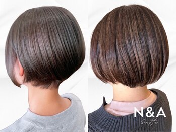 ヘアーショップ エヌアンドエー 幸手店(hairshop N&A)の写真/大人のナチュラルショート！骨格に合わせて自然にまとまる扱いやすさ◎