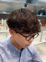 フィフスパーク(fifth PARK)&nbsp;シャドウパーマルーズパーマメンズマッシュ渋谷