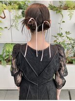 オーセンヘア(AUTHEN.HAIR)&nbsp;（mutsumi.）着物ヘアセット＊ツインカチモリヘア