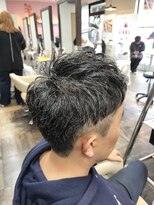 アヴァンス 北花田店(AVANCE) くせ毛風ツーブロック/メンズ/堺北花田