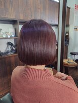 ベースヘアー(BASE hair) 《メテオカラー》赤み強めピンクカラー