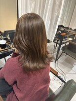 トリムバイエンヴィ(tlim by ENVY)&nbsp;ブリーチあり/くすみベージュカラー