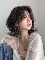 モードケイズ ラ ヴィ ベル(MODE K's la vie belle) 【庄内/白髪ぼかし】40代 アッシュ若見えショート