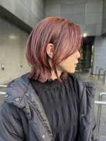 マッシュ アドベ 八戸ノ里(MASHU ADOBE)&nbsp;レッドブラウンカラー/広がりにくいボブレイヤー