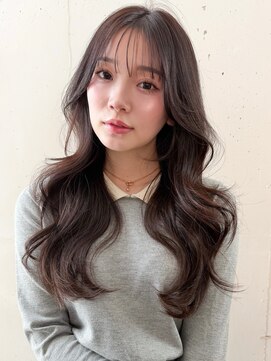 ビーチ(BEACH) ◎ ミディアムレイヤーカット 似合わせカット 大人ガーリー 韓国