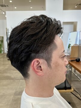 ジュノ オプシアミスミ店(Juno) 大人のバックフローニュアンスパーマ