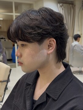 ハイプ メン 藤沢(HYPE MAN) フェザーパーマニュアンスパーマ毛流れパーマメンズパーマ